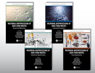 Set 预订 Microbial Agri Wastes Food Bioprocessing 9780367625146 Four Volume