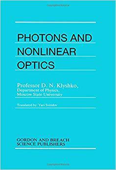【预售】Photons Nonlinear Optics