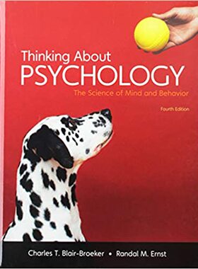 【预订】Thinking About Psychology, High School Version Fourth Edition