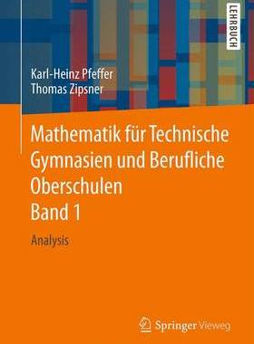 预订 Mathematik für Technische Gymnasien und Berufliche Oberschulen Band 1