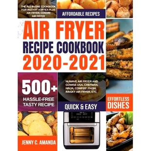 2021 Vortex Air The 2020 Recipe Plus Instant All COSORI one Cookbook for Fryer 预订