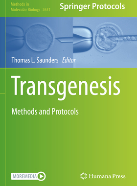 预订 Transgenesis: Methods and Protocols