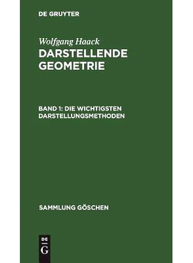 预订 Die wichtigsten Darstellungsmethoden: Grund- und Aufriss ebenflächiger Körper: 9783111214146