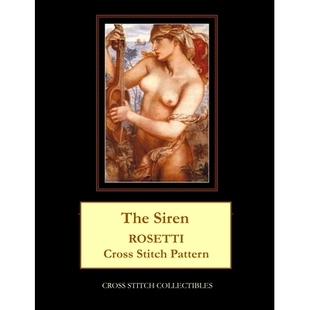 Rosetti Siren Cross Stitch 9798528739502 预订 Pattern The