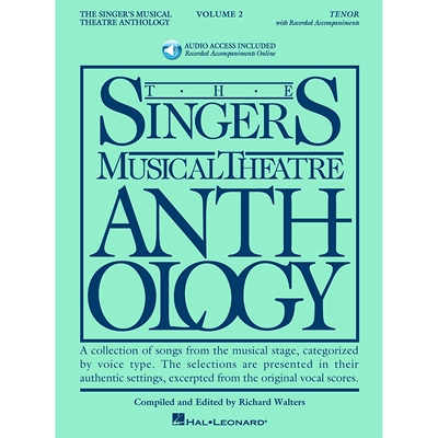 预订 The Singer’s Musical Theatre Anthology, Volume 2: Tenor [With 2 CDs] 歌手的音乐剧文集，第2卷：男高音[附2张光盘 ]: