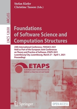 【预订】Foundations of Software Science and Computation Structures