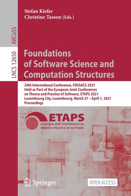 【预订】Foundations of Software Science and Computation Structures