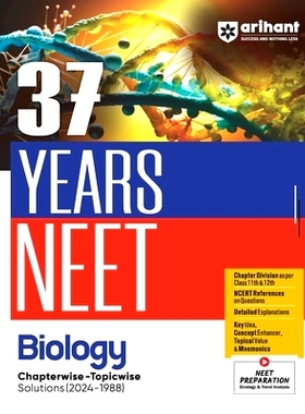 预订 37 Years Neet- Biology: 9789359986296