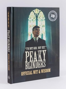 现货 浴血黑帮 官方智慧 经典台词剧照集 英剧周边 希里安·墨菲 英文原版 Peaky Blinders: Official Wit & Wisdom