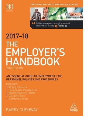 预订 The Employer’s Handbook 2017-2018 雇主手册 2017-2018 第13版: 9780749479534
