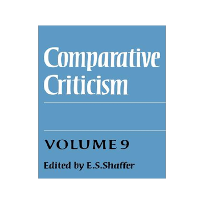 【预售】Comparative Criticism: Volume 9, Cultural