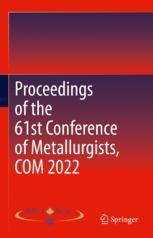 【预订】Proceedings of the 61st Conference of Metallurgists, COM 2022 9783031174247