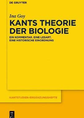 【预订】Kants Theorie der Biologie 9783110626957