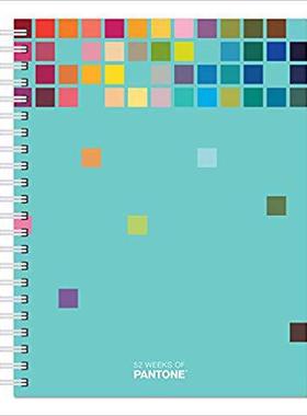 【预售】Pantone 52 Weeks 2020 Desk Planner Color Blocks