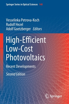 【预订】High-Efficient Low-Cost Photovoltaics