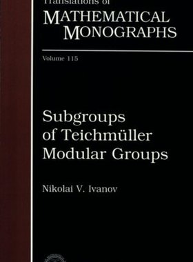 【预售】Subgroups of Teichmuller Modular Groups
