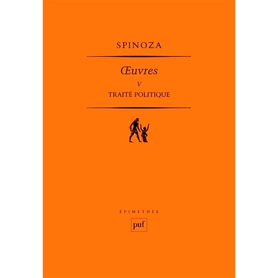 预订 斯宾诺莎文集.第5卷 书信集 法语原版 Oeuvres Vol 5 Tractatus politicus Traité politique 9782130527176