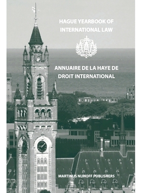 预订 Hague Yearbook of International Law / Annuaire de La Haye de Droit International, Vol. 9 (1996) 海牙国际法年鉴，第9