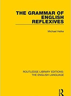 【预售】The Grammar of English Reflexives
