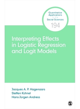预订 Interpreting and Comparing Effects in Logistic, Probit, and Logit Regression 逻辑回归和评定模型中的诠释效应: 978154
