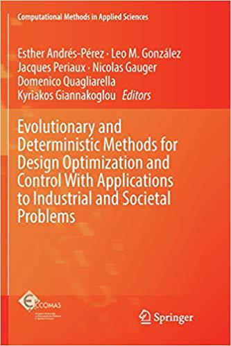 【预售】Evolutionary and Deterministic Methods for Design Optimization and Control with Applications to Industrial...