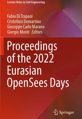 预订 Proceedings of the 2022 Eurasian OpenSees Days