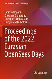 the 2022 Eurasian Days 预订 OpenSees Proceedings