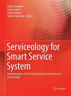 【预订】Serviceology for Smart Service System