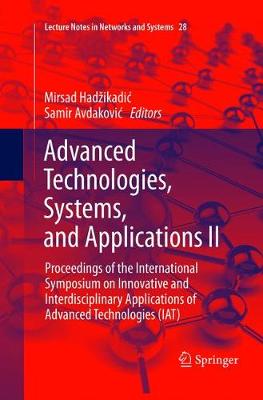 【预订】Advanced Technologies, Systems, and Applications II: Proceedings of the International Symposium on Innovat...