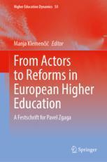 【预订】From Actors to Reforms in European Higher Education 9783031093999