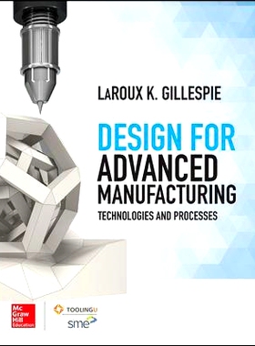 预订 DESIGN FOR MANUFACTURABILITY: NEW MATERI 设计*生产力-科技与过程: 9781259587450