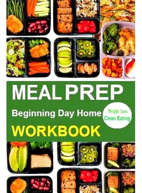 预订 Meal Prep Workbook: Making Meal Prep Easy Programme Possible Control Devised Solution Live Healthy, Protect Heart D