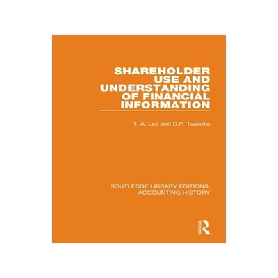 [预订]Shareholder Use and Understanding of Financial Information 9780367517953