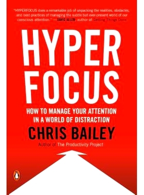 预订 Hyperfocus: How to Manage Your Attention in a World of Distraction: 9780525522256