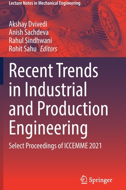 【预订】Recent Trends in Industrial and Production Engineering 9789811633294