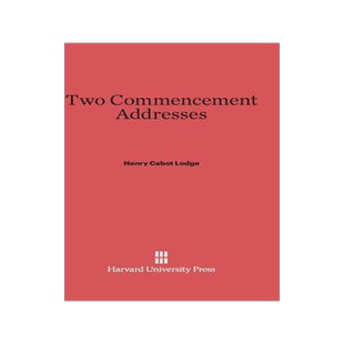[预订]Two Commencement Addresses 9780674336636