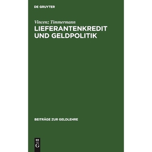 预订 Lieferantenkredit und Geldpolitik: 9783110035599