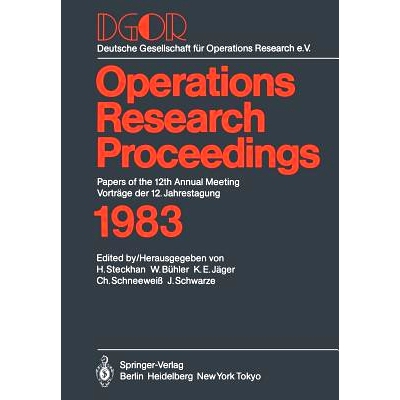 预订 DGOR: Papers of the 12th Annual Meeting / Vorträge der 12. Jahrestagung: 9783540131342
