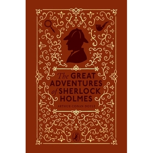 Puffin儿童经典 Holmes Sherlock The 福尔摩斯大冒险 海雀布纹系列 Great 精装 文学 预售 礼品书 Adventures 英文原版