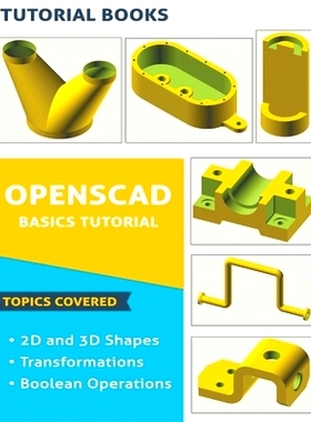 预订 OpenSCAD Basics Tutorial: 9781393988809