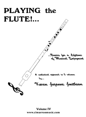 预订 Playing the Flute!...Basics for a Lifetime of Musical Enjoyment Volume 4: 9781517343002