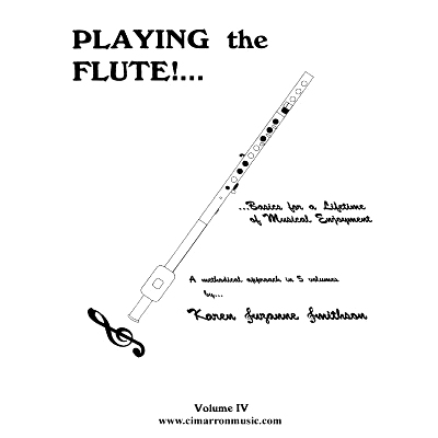 预订 Playing the Flute!...Basics for a Lifetime of Musical Enjoyment Volume 4: 9781517343002