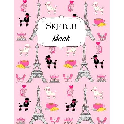 预订 Sketch Book: Paris Sketchbook Scetchpad for Drawing or Doodling Notebook Pad for Creative Artists #8 Pink: 97810736