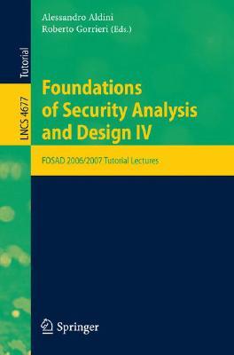 【预订】Foundations of Security Analysis and Design