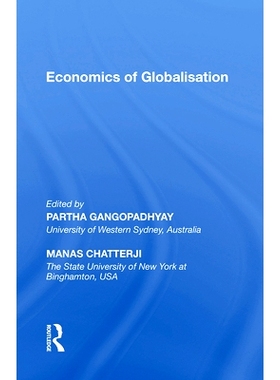 预订 Economics of Globalisation 全球化经济学: 9781138356849