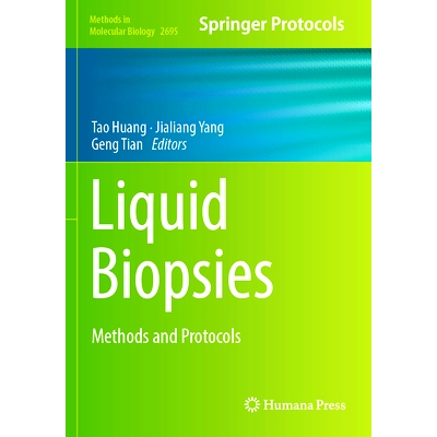 预订 Liquid Biopsies: Methods and Protocols 液体活检：方法与协议: 9781071633489