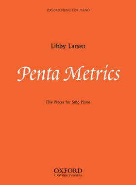 【预订】Penta Metrics: Five pieces for solo piano