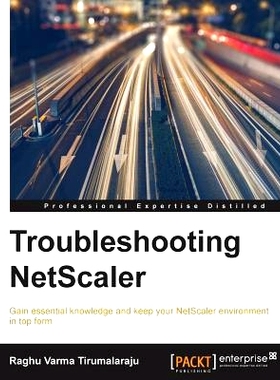 预订 Troubleshooting NetScaler NetScaler的故障排除指南: 9781782175353