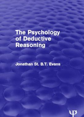 【预订】The Psychology of Deductive Reasoning