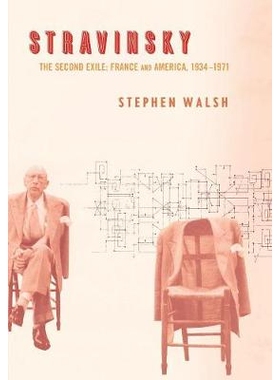 预订 Stravinsky: The Second Exile: France and America, 1934–1971: 9780520256156